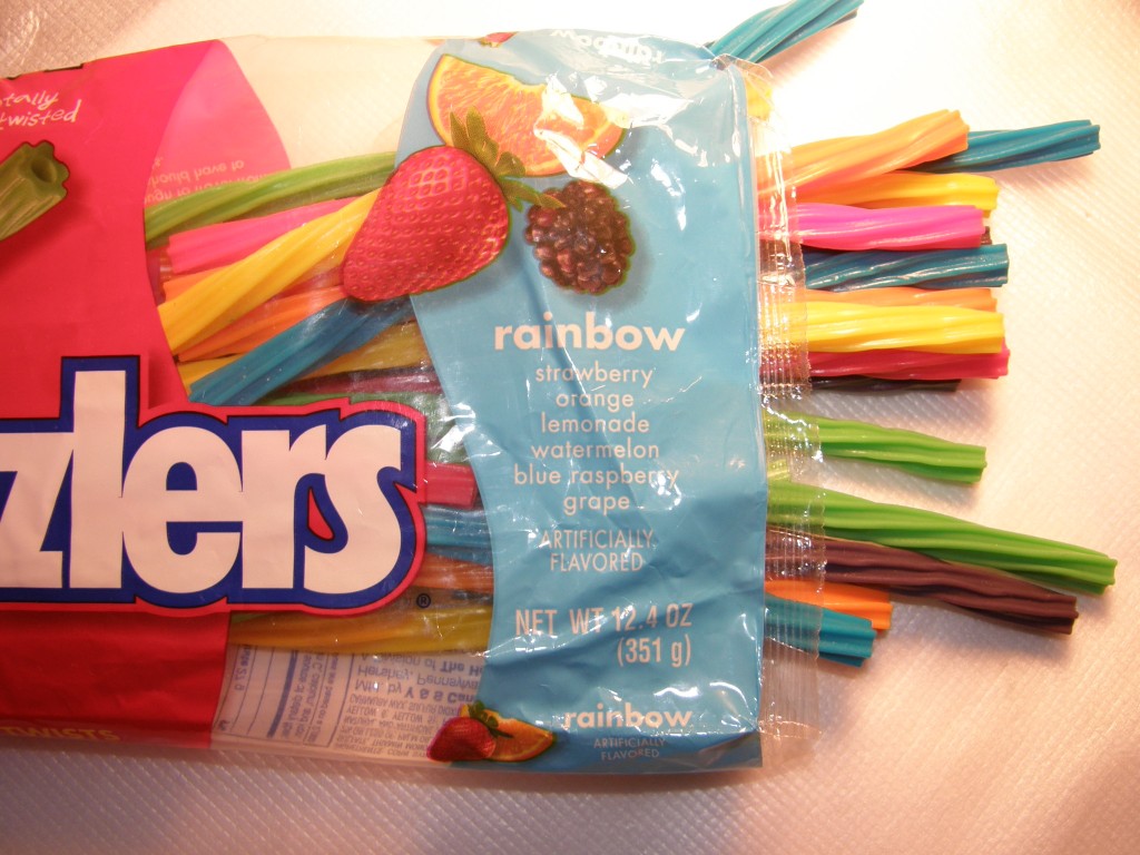 Twizzlers Rainbow twists of The Hershey Company