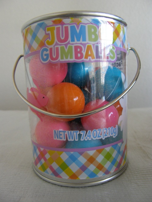 Artificially colored Jumbo Gumballs from China