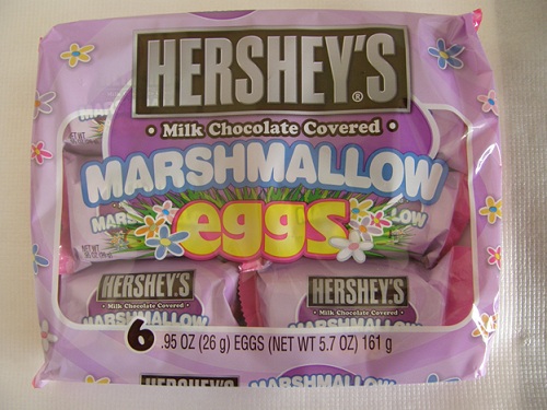 Chocolate covered marshmallow eggs from Canada