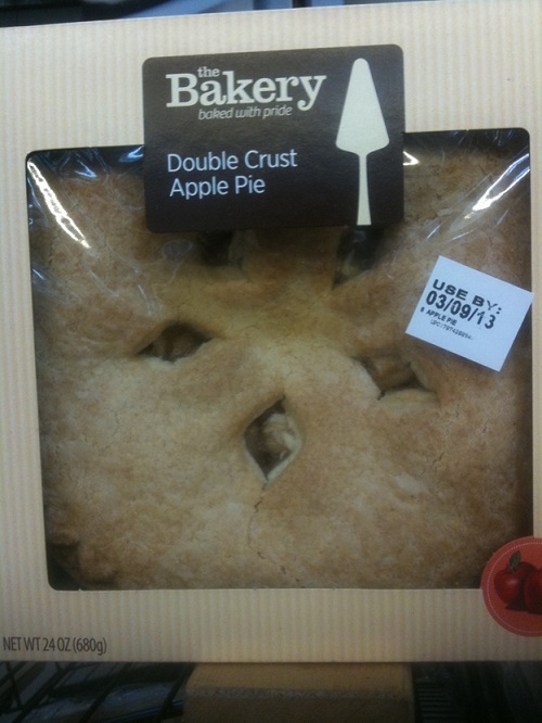 Double Crust Apple Pie for $3.98