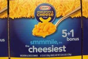 Which Mac and Cheese is richer in… GMO?