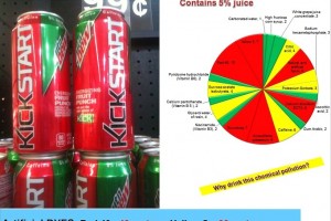 Mountain Dew Kickstart: Artificial dyes and other chemicals