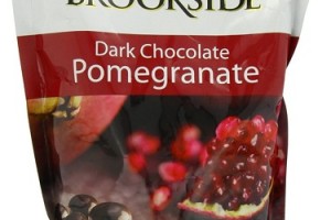Healthy candy: Brookside Dark Chocolate Pomegranate