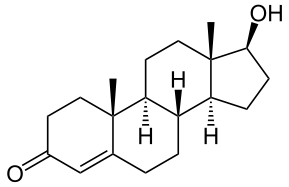 Testosterone chemical structure