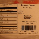 SunTree Dried Papaya Chunk