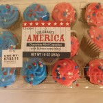 Celebrate America Chocolate Mini Cupcakes with Buttercream Icing