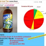 Brisk Iced Tea Lemon flavor_Risk Nutrition and Dye Content