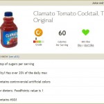 Fooducate result for Clamato